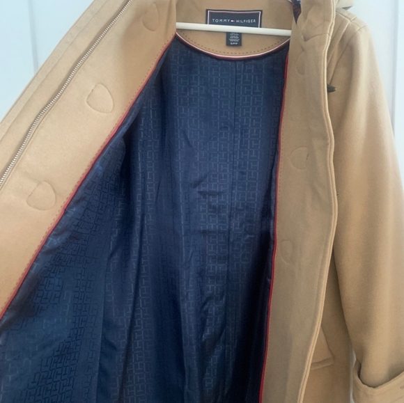 Tommy Hilfiger, Women's Hooded Toggle Walker Coat, Created for Macy's - Picture 9 of 12